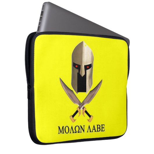 MOLON LABE LAPTOPSCHUTZHÜLLE (Vorne Rechts)