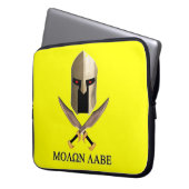 MOLON LABE LAPTOPSCHUTZHÜLLE (Vorderseite Links)
