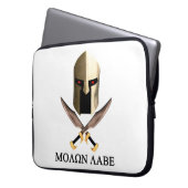 MOLON LABE LAPTOPSCHUTZHÜLLE (Vorderseite Links)