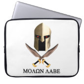 MOLON LABE LAPTOPSCHUTZHÜLLE (Vorderseite)