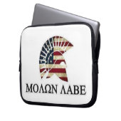 MOLON LABE LAPTOPSCHUTZHÜLLE (Vorderseite Links)