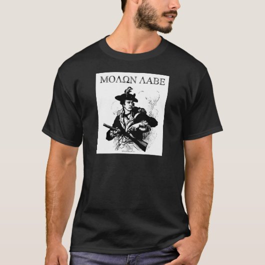 Molon Labe Minuteman T-Shirt (Vorderseite)