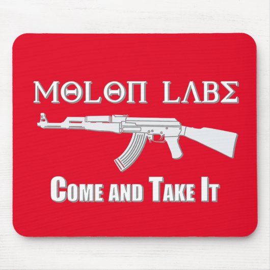 Molon Labe Mousepad (Vorne)