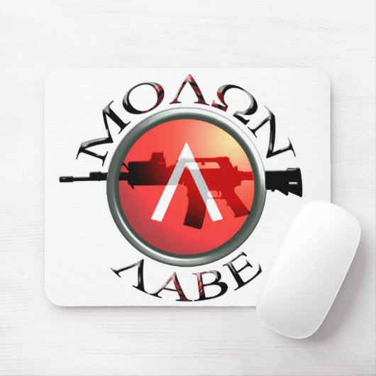 Molon Labe Mousepad (Mit Mouse)