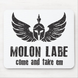 Molon Labe Mousepad
