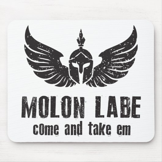 Molon Labe Mousepad (Vorne)