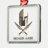 MOLON LABE ORNAMENT AUS METALL (Links)