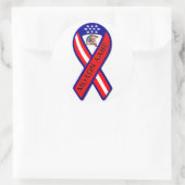 MOLON LABE RUNDER AUFKLEBER (Tasche)