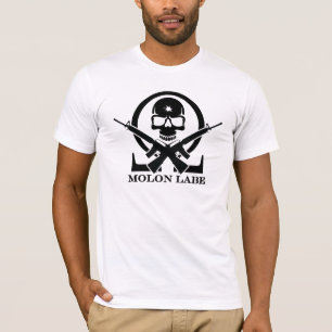Molon Labe Schädel T-Shirt