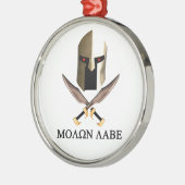 MOLON LABE SILBERNES ORNAMENT (Links)
