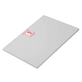 Molon Labe Spartan Armor Laurels Navy Blue Notizblock (angewinkelt)