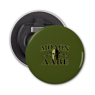 Molon Labe Spartan Helmet 5 Sterne Flaschenöffner