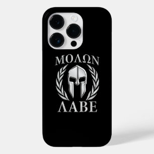 Molon Labe Spartan Helmet Laurels Case-Mate iPhone 14 Pro Hülle