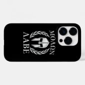 Molon Labe Spartan Helmet Laurels Case-Mate iPhone Hülle (Rückseite (Horizontal))