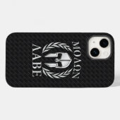 Molon Labe Spartan Helmet Laurels Case-Mate iPhone Hülle (Rückseite (Horizontal))