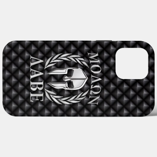 Molon Labe Spartan Helmet Laurels Case-Mate iPhone Hülle (Rückseite (Horizontal))