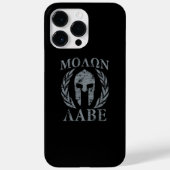 Molon Labe Spartan Helmet Laurels Case-Mate iPhone Hülle (Rückseite)