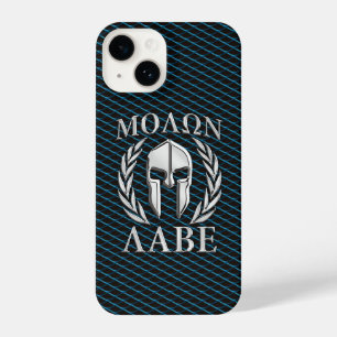 Molon Labe Spartan Helmet Laurels iPhone 14 Hülle