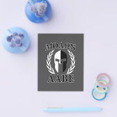 Molon Labe Spartan Mask Armor Laurels Monochrome Flyer (Einzeln)