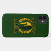 Molon Labe Spartan Mask Laurels Gold Case-Mate iPhone Hülle (Rückseite (Horizontal))