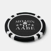 Molon Labe Spartan Warrior 5 Sterne Carbon Pokerchips (Einzeln)