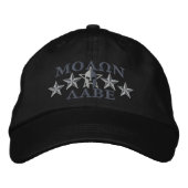 Molon Labe Spartan Warrior Five Stars Bestickte Baseballkappe (Vorderseite)