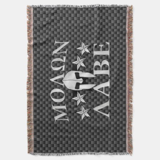 Molon Labe Spartan Warrior Helmet 5 Sterne Carbon Decke (Vorderseite Vertikal)