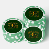 Molon Labe Spartan Warrior Helmet 5 Sterne Pokerchips (Stapel)