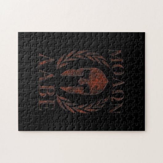 Molon Labe Spartan Warrior Iron Laurels Mask Puzzle (Horizontal)