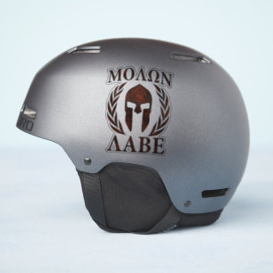 Molon Labe Spartan Warrior Laurels Aufkleber