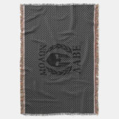 Molon Labe Spartan Warrior Laurels Carbon Decor Decke (Vorderseite Vertikal)