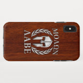 Molon Labe Spartan Warrior Laurels Chrome Style Case-Mate iPhone Hülle (Rückseite (Horizontal))