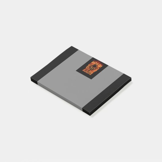 Molon Labe Spartan Warrior Laurels über Feuer Post-it Klebezettel (angewinkelt)