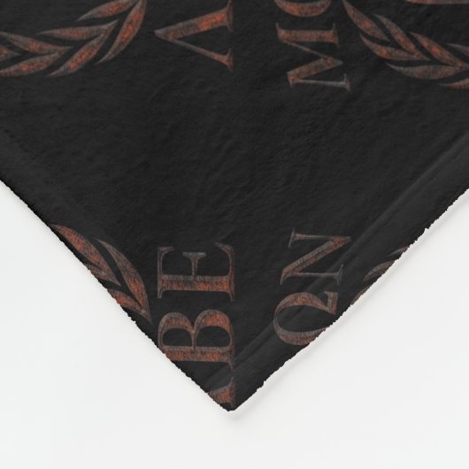 Molon Labe Spartan Warrior Mask Laurels Cast Fleecedecke (Ecke)