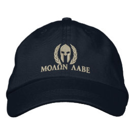 Molon Labe spartanische Bestickte Kappe