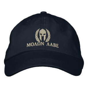 Molon Labe spartanische Bestickte Kappe