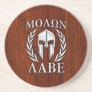 Molon Labe spartanische Untersetzer