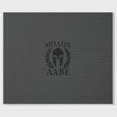 Molon Labe spartanischer Geschenkpapier (Flach)