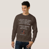 MOLON LABE SWEATSHIRT (Vorne ganz)