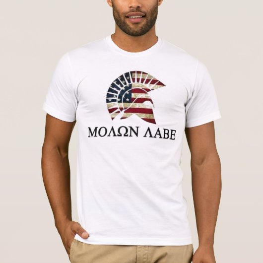 MOLON LABE T-Shirt (Vorderseite)