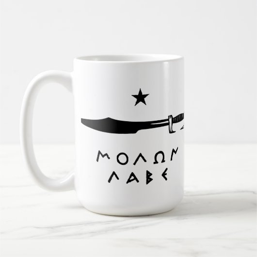 Molon Labe Tasse (Links)