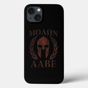 Molon Labe Warrior Laurels Iron Mask Case-Mate iPhone Hülle