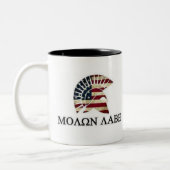 MOLON LABE ZWEIFARBIGE TASSE (Links)