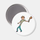 Molotov Cocktail Magnet (Vorderseite/Rückseite)