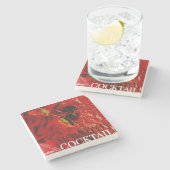 MOLOTOV-COCKTAIL! STEINUNTERSETZER (Seitenansicht)