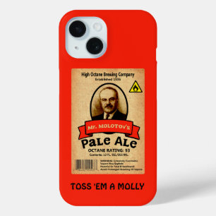 Molotovs Etikett für bleifreie Ale Case-Mate iPhone Hülle