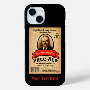 Molotovs Etikett für bleifreie Ale Case-Mate iPhone Hülle