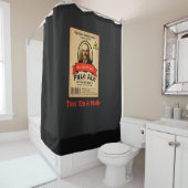 Molotovs Etikett für bleifreie Ale Duschvorhang (Beispiel)