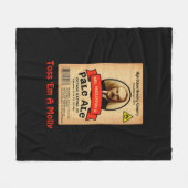 Molotovs Etikett für bleifreie Ale Fleecedecke (Vorderseite (Horizontal))