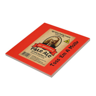 Molotovs Etikett für bleifreie Ale Fliese